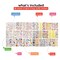 Incraftables Puffy Stickers for Kids (48 Sheets). Self Adhesive Puffy Stickers for Toddlers w/ Letters, Numbers, Animals, Vehicles, Fruits, Emojis & More. Bulk Reusable 3D Stickers for Girls & Boys.
